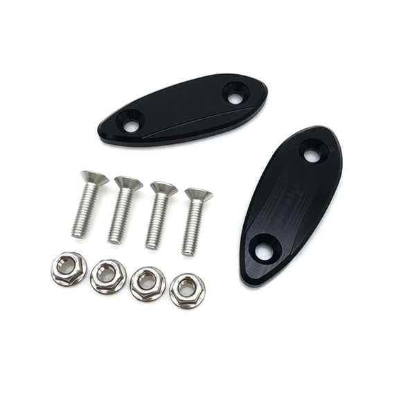 For KAWASAKI ZX25R 2021-2023 ZX6R 2009-2015 Motorcycle Block OFF Plate Rear View Mirror Hole Cover Chassis Code Cap Base