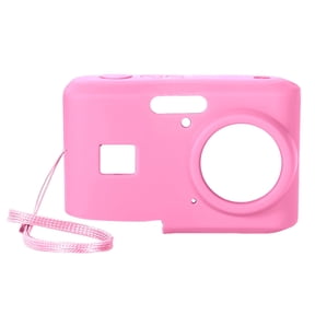 For KODAK PIXPRO FZ45 Digital Camera Cover with Lanyard Slim Fit Camera Bag Lightweight Camera Sleeve Camera Accessories (Pink)