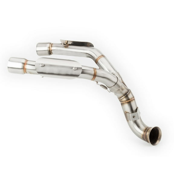 For KTM Duke 790 2018-2020 Slip-on Motorcycle Exhaust Mid Link Pipe Muffler 1-2 System 51mm