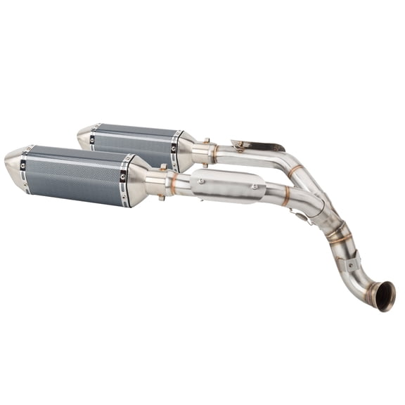 For KTM Duke 890 / R 2020 2021 2022 2023 Duke 790 2018-2020 Escape Slip-on Motorcycle Exhaust Muffler With High Level 1-2 Mid Link Pipe