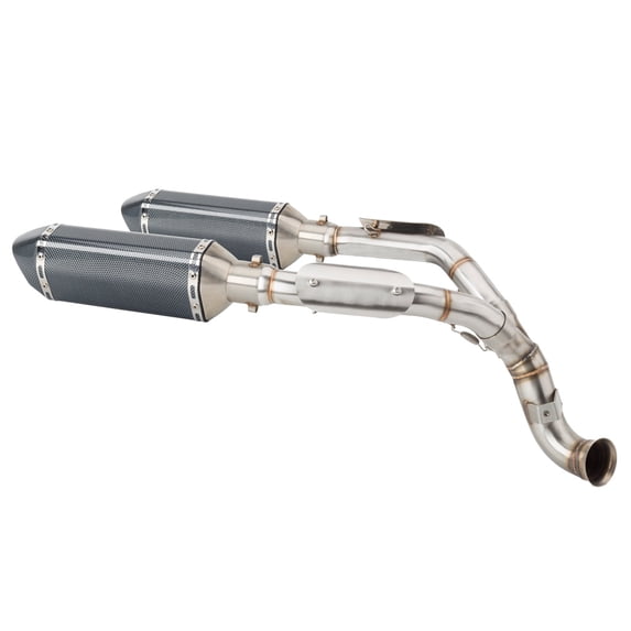 For KTM Duke 890 / R 2020 2021 2022 2023 Duke 790 2018-2020 Escape Slip-on Motorcycle Exhaust Muffler With High Level 1-2 Mid Link Pipe