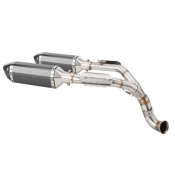 For KTM Duke 890 / R 2020 2021 2022 2023 Duke 790 2018-2020 Escape Slip-on Motorcycle Exhaust Muffler With High Level 1-2 Mid Link Pipe