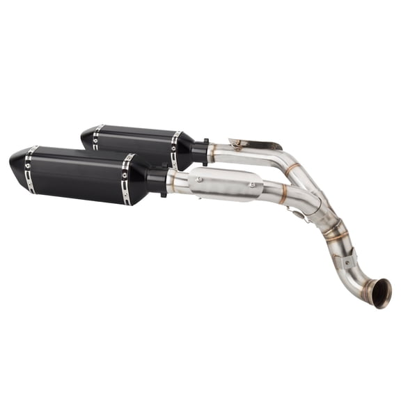For KTM Duke 890 / R 2020 2021 2022 2023 Duke 790 2018-2020 Escape Slip-on Motorcycle Exhaust Muffler With High Level 1-2 Mid Link Pipe