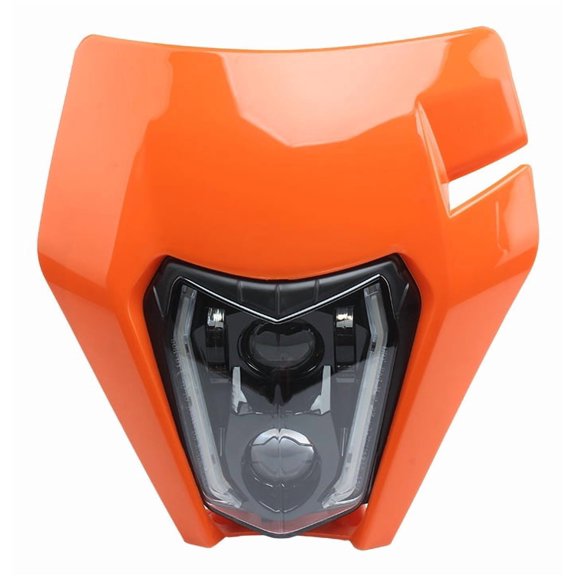 For KTM Headlight Conversion Convex Mirror LED