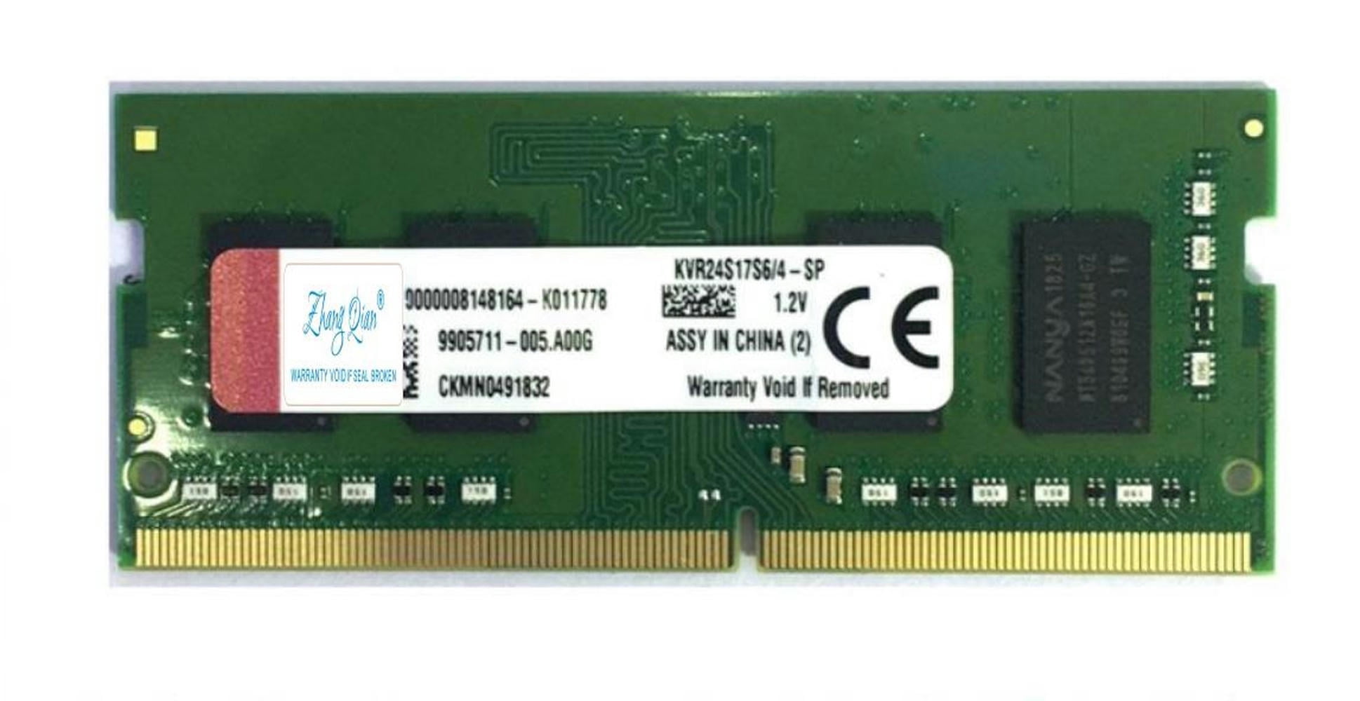 For-KVR24S17S6-4-SP-4G-DDR4-