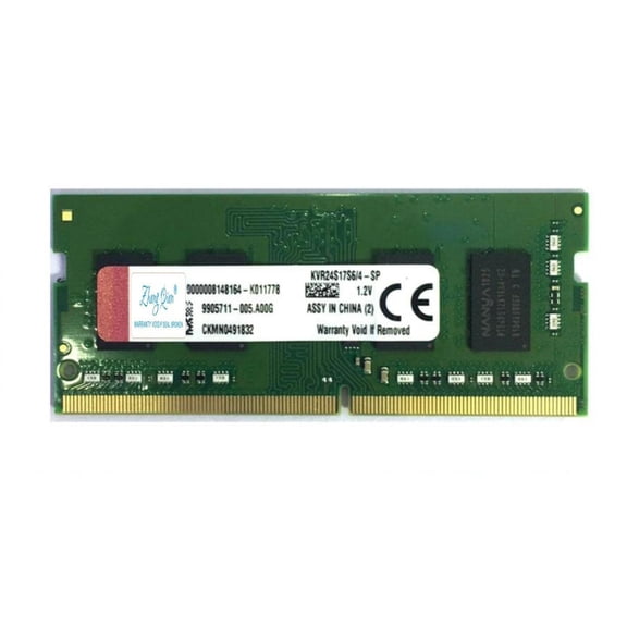 For KVR24S17S6/4-SP 4G DDR4 2400 KVR24S17S6 4-SP 4GB