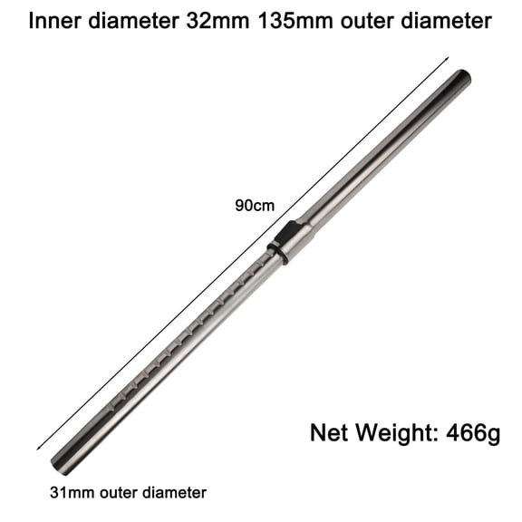 For Karcher Vacuum Cleaner Hose Extension Wand Metal Telescopic Locking Extension Pipe Tube For Wd2 Wd3 Wd4 Wd5 Nt18 Nt20 Nt25