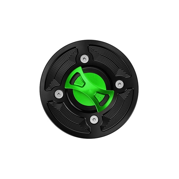 For Kawasaki ALL Models and years with 112mm and 3 Mounting Spots Motorcycle Keyless Fuel Tank Cap Cover