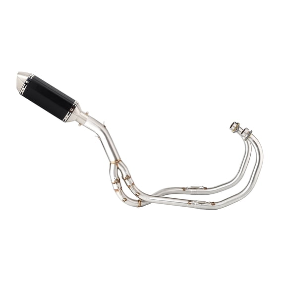 For Kawasaki KLE500 1991-2007 Modified Escape Slip-on Motorcycle Exhaust Header Middle Link Pipe Muffler Header Link Pipe