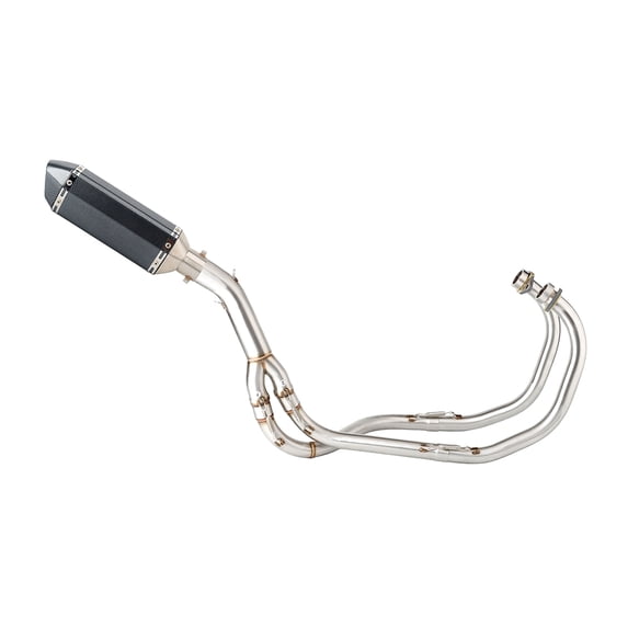 For Kawasaki KLE500 1991-2007 Modified Escape Slip-on Motorcycle Exhaust Header Middle Link Pipe Muffler Header Link Pipe
