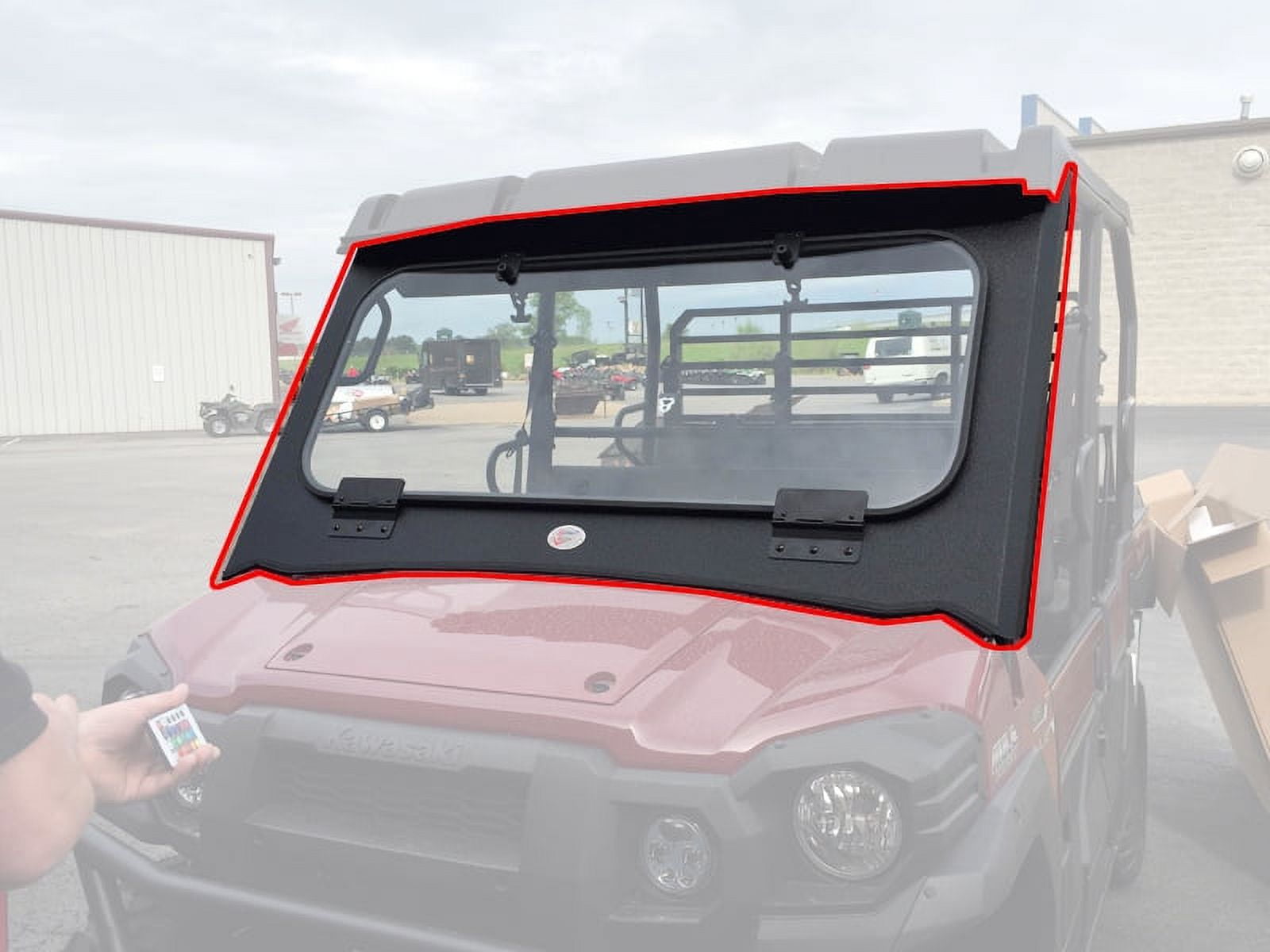 Kawasaki Mule Windshield Kawasaki Mule Windshield