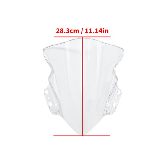 For Kawasaki Ninja 250SL 2014 2015 2016 2017 2018 Motorcycle Front Windshield Windscreen