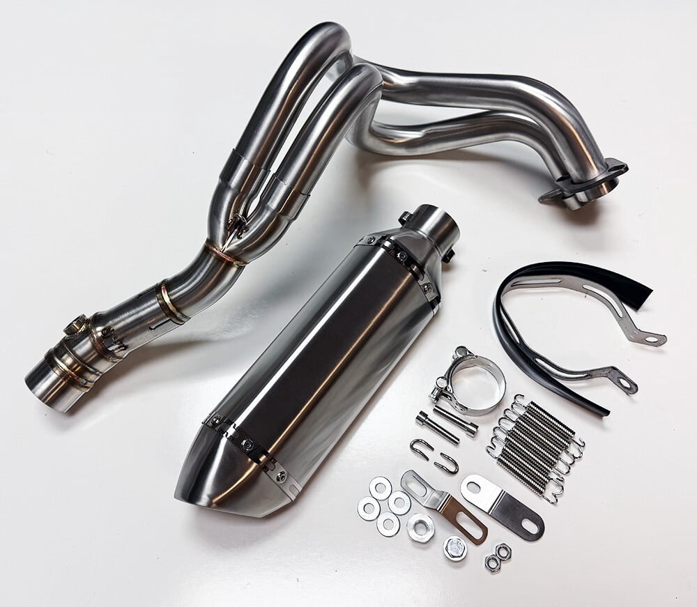 For Kawasaki Ninja 650 Z650 2012-2025 Full System Exhaust Tips Header Pipe