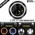 thumbnail image 1 of For Kawasaki VN Vulcan 500 750 800 900 1500 DOT 7" Inch LED Headlight Projector, 1 of 12