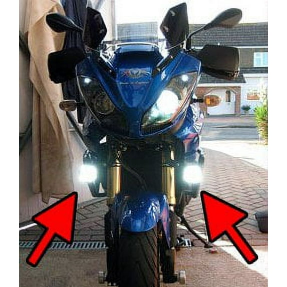 For Kawasaki Versys KLE650 LED Fog Lamps Driving Lights Foglamps Foglights Drivinglights Kit