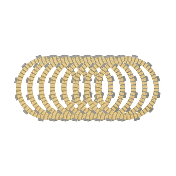 For Kawasaki ZX750 Turbo 1984-1985 Motorcycle Clutch Friction Plates Paper Based Kits