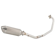 For Keeway RKS 125 2012 to 2017 RKS125 Sport Escape Slip-on Motorcycle Exhaust Pipe Muffler With Middle Link Pipe System