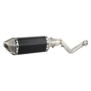 For Keeway TX 125 2012 to 2020 2021 TX125 Enduro / SM 12-21 TX 125 Escape Slip-on Motorcycle Exhaust Muffler With Mid Link Pipe