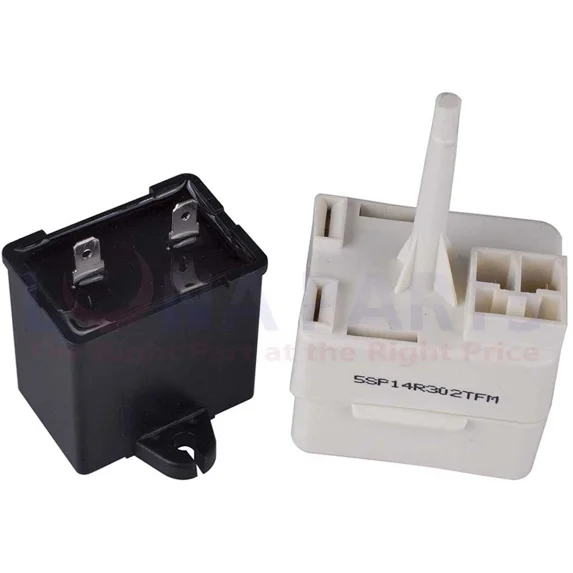 For Kenmore Refrigerator Start Relay Run Capacitor Device # Pp4877875Ks260