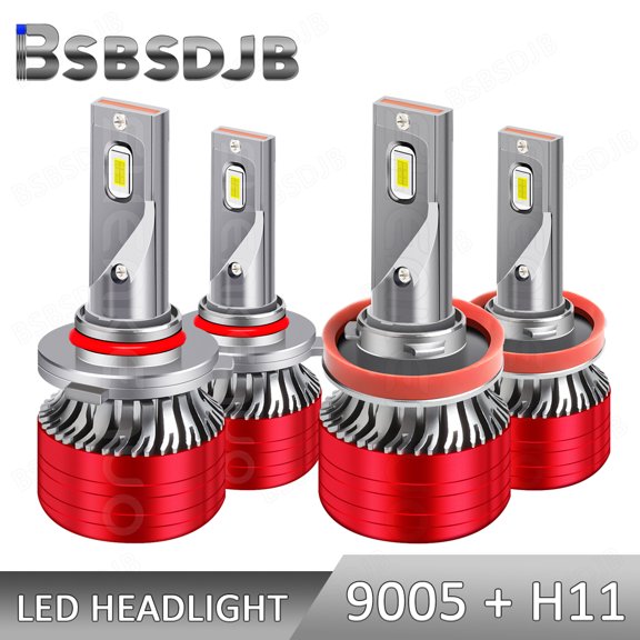 For Kenworth T680 T880 2013-2019 Front LED Headlight Bulbs 6000K Cool White