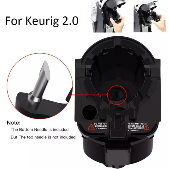 For Keurig K2.0 K-Cup Coffee Maker Replacement Parts Lot 1,2,3 Pod Holder Needle