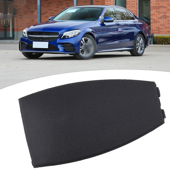 For Key Cover For B-Class/, C-Class/, E-Class 3-Button Remote - Black ABS Replacement Back Housing For Car Keys
