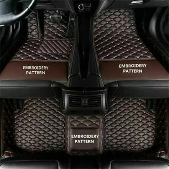 For Kia All Models 1995-2024 Moulded Customized Waterproof Liner Anti-Slip Leather Floor Lining All Weather Car Floor Mats