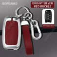 thumbnail image 1 of For Kia C 3 buttons key case Sid Rio Soul Sportage Ceed Sorento CeratoK2 K3 K4 K5 Keychain Zinc alloy Car Key Cover Protection, 1 of 26