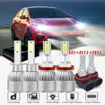 thumbnail image 1 of For Kia Forte 2014-2016 Headlights H1 H11 High/Low Beam+ H11 Fog light Bulbs,6pc, 1 of 10
