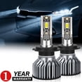 thumbnail image 1 of For Kia Forte 2017-2018 LED Headlights Low Beam 2 Bulbs Kit White, 1 of 9