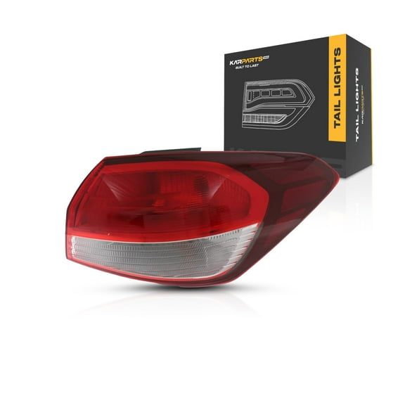 For Kia Forte Sedan Tail Light Assembly Outer 2017 2018 Passenger Side Bulb Type CAPA For KI2805134 | 92402 B0600