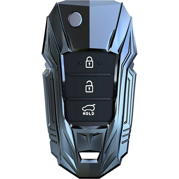 For Kia Key Fob Cover Case metal Key Fob Shell Fit for Kia Rio Optima Soul Sportage Sorento Carens With keyChain