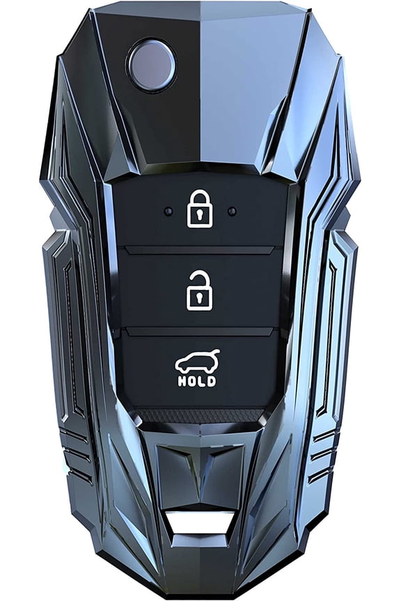 For Kia Key Fob Cover Case metal Key Fob Shell Fit for Kia Rio Optima Soul Sportage Sorento Carens With keyChain