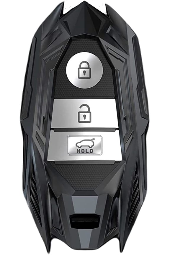 For Kia Metal Key Fob Cover Compatible with Kia Soul Carnival Sedona NIRO Sorento Sportage Rio Forte Optima With keyChain