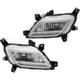 thumbnail image 1 of For Kia Niro Fog Light Assembly 2017 2018 2019 Pair Driver and Passenger Side CAPA For KI2592158 | 92201G5000, 1 of 4