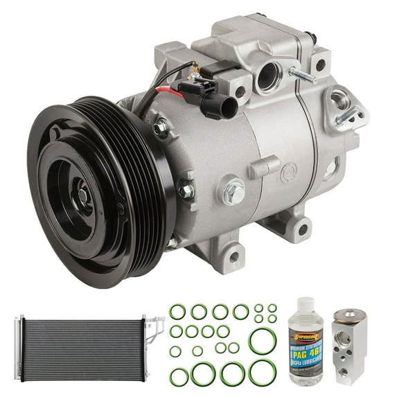 For Kia Optima 2009 2010 A/C Kit w/ AC Compressor Condenser & Drier - BuyAutoParts