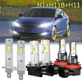 thumbnail image 1 of For Kia Optima 2011 2012 2013 LED Headlights High Low Beam +Fog Light Bulbs, 1 of 18