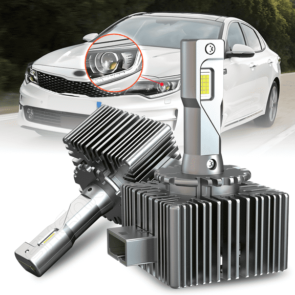 For Kia Optima 2011-2015 - D1S LED Type Xenon HID Headlight 6500K Low Bulbs 2Pcs