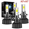 thumbnail image 1 of For Kia Optima 2014 2015 H7+H7 Front LED Headlight Bulbs High-Low beam Combo White 4PC, 1 of 6