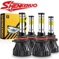 thumbnail image 1 of For Kia Optima 2016 2017 2018 2019 2020 Led Headlight Bulbs HB3 9005 High&Low Beam 4pcs, 1 of 11