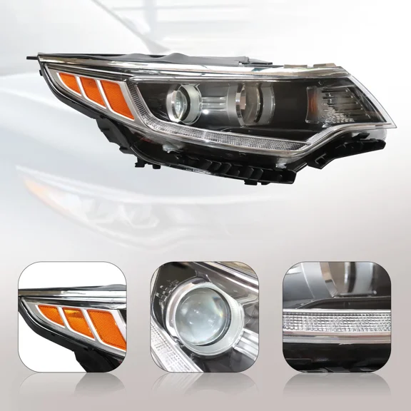 For Kia Optima 2016 2017 2018 Headlight Passenger Side Headlamp Front Right