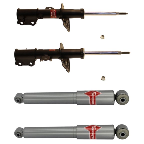 For Kia Rio 2012-2017 Front Rear Shock Strut Spring Set - BuyAutoParts