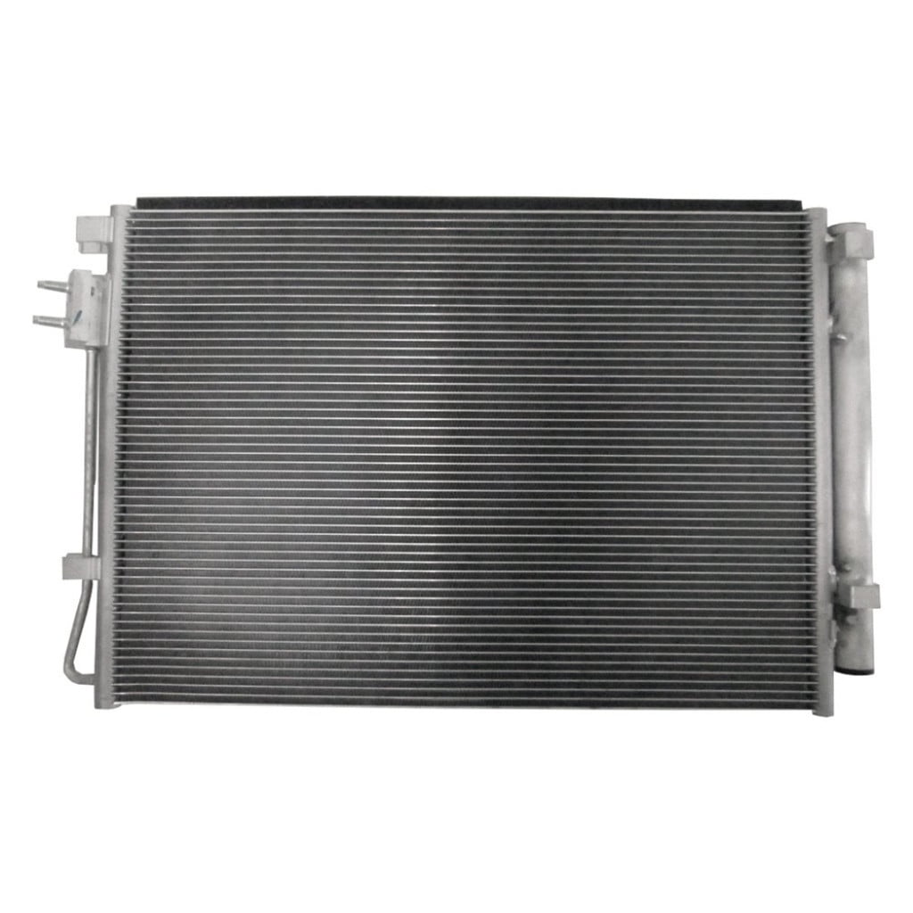 For Kia Rio 2018 2019 2020 2021 2022 A/C Condenser | With Receiver Drier | Made of Aluminum | Replacement For KI3030146 | 97606H9100, 679-10051