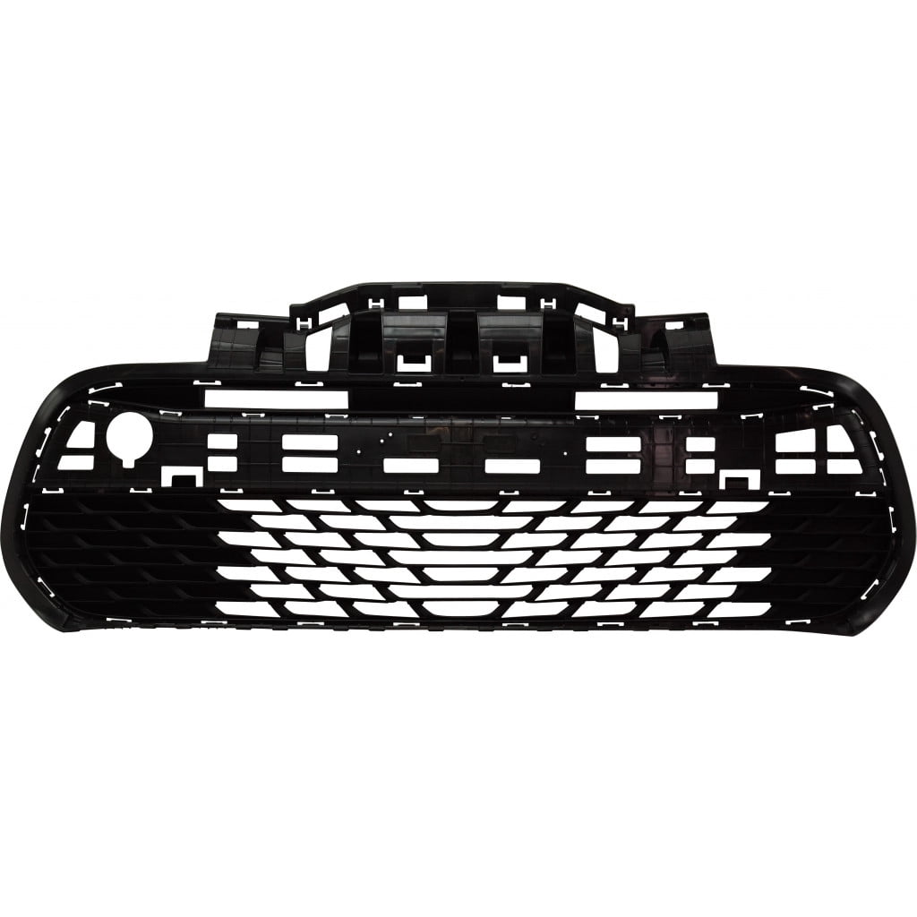 For Kia Rio 2018 2019 2020 Bumper Grille | Front | Textured Dark Gray | LX/S | Hatchbacl/Sedan | CAPA | Replacement For KI1036141 | 86561H9020