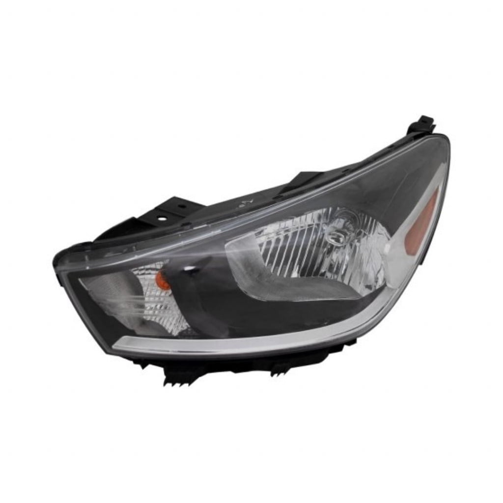 For Kia Rio 2018 2019 2020 Headlight Assembly Driver Side | Composite | Sedan | KI2502220 | 92101H9000