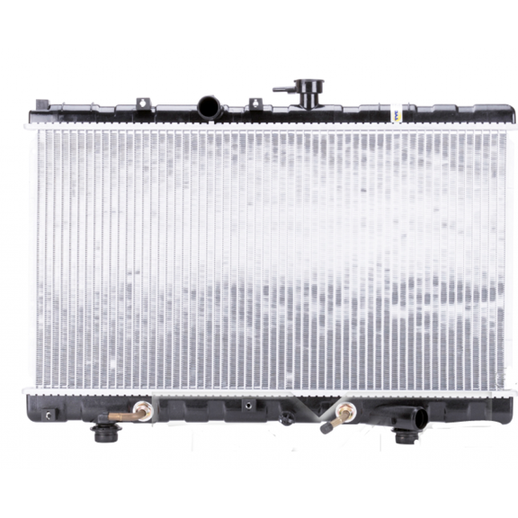 For Kia Rio Radiator 2001 2002 | 1.5L Automatic Manual Transmission Plastic / Aluminum KI3010102 | 0K31F-15200E