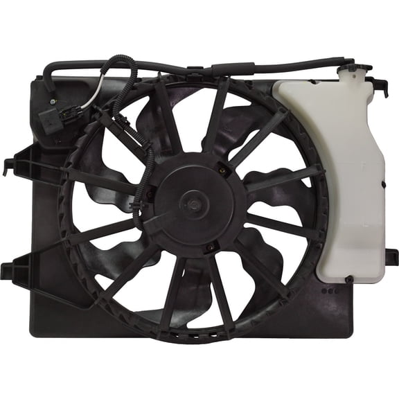 For Kia Rio/Rio5 2018 19 20 21 22 2023 Radiator and A/C Fan Assembly | Single Fan | Replacement For HY3115161 | 25380H9050