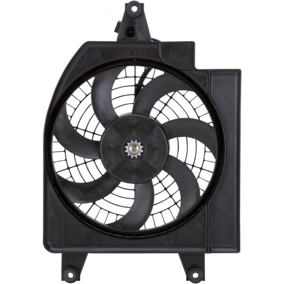 For Kia Rio Sedan / Cinco / RXV Cooling Fan Assembly for A/C Condenser 2003 2004 2005 | For KI3113109 | 97730 FD000