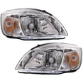thumbnail image 1 of For Kia Rio5/Rio Headlight Assembly 2006 2007 2008 Pair Driver and Passenger Side Hatchback/Sedan CAPA Certified KI2500100C, 1 of 5