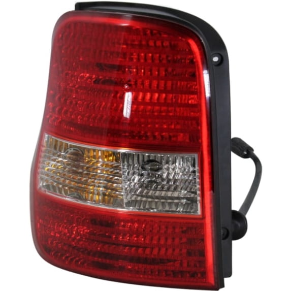 For Kia Sedona 2003 2004 2005 Tail Light Assembly Driver Side | Clear And Red Lens | Replacement For KI2800119 | 1K53A51160, 615343695464